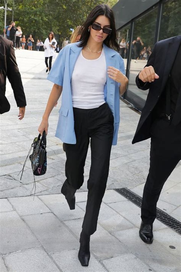 Kendall Jenner Slaying During Milan Fashion Week