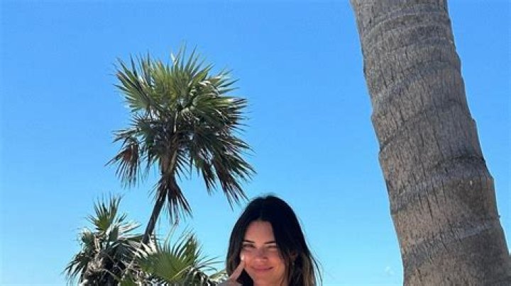 Kendall Jenner Sunbathing