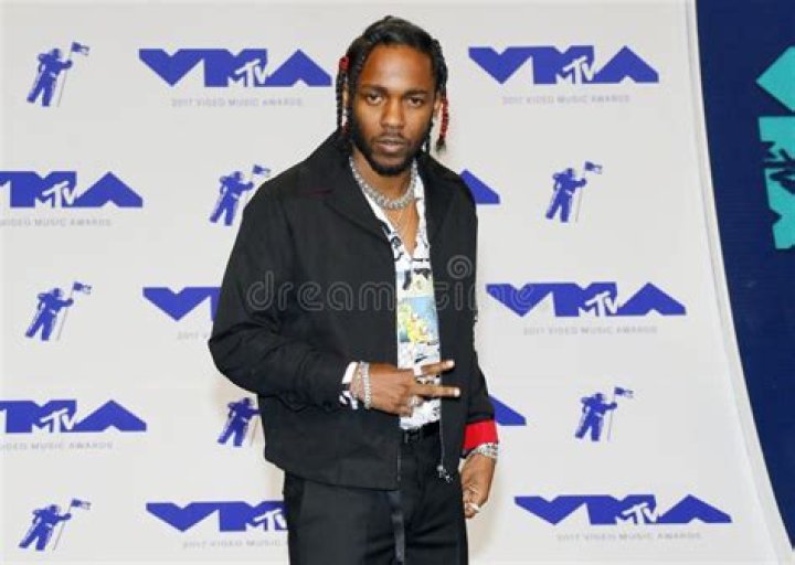 Kendrick Lamar MTV Video Music Awards, Arrivals, Los Angeles, USA - 27 Aug 2017 WEARING PRADA