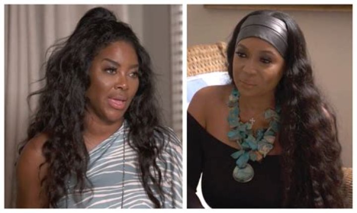 Kenya Moore Marlo Hampton