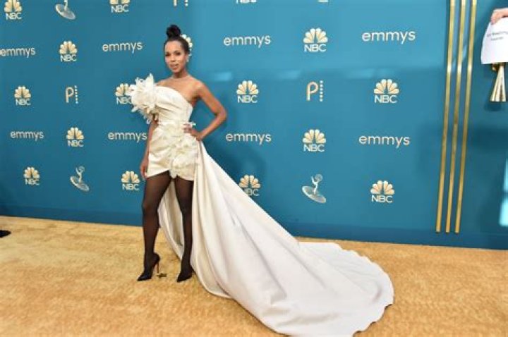 Kerry Washington wearing Elie Saab 'Unprisoned' TV series premiere, Los Angeles, California, USA - 02 Mar 2023