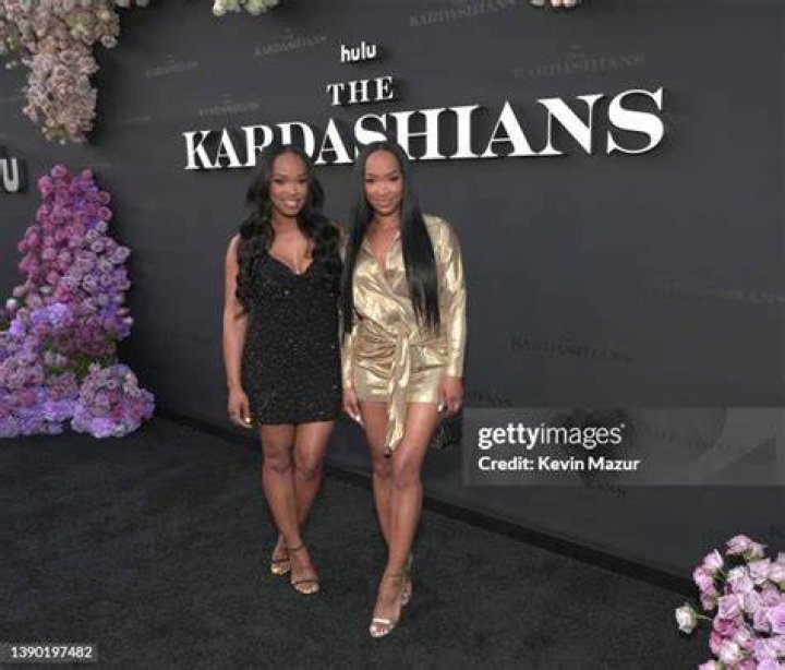 Khadijah Haqq McCray and Malika Haqq arrive at the Los Angeles Premiere Of Netflix's 'You People' held at the Regency Village Theatre on January 17, 2023 in Westwood, Los Angeles, California, United States. Los Angeles Premiere Of Netflix's 'You People', Regency Village Theatre, Westwood, Los Angeles, California, United States - 17 Jan 2023