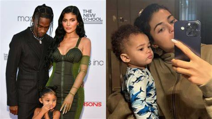 Khloe Kardashian, Kylie Jenner, Travis Scott