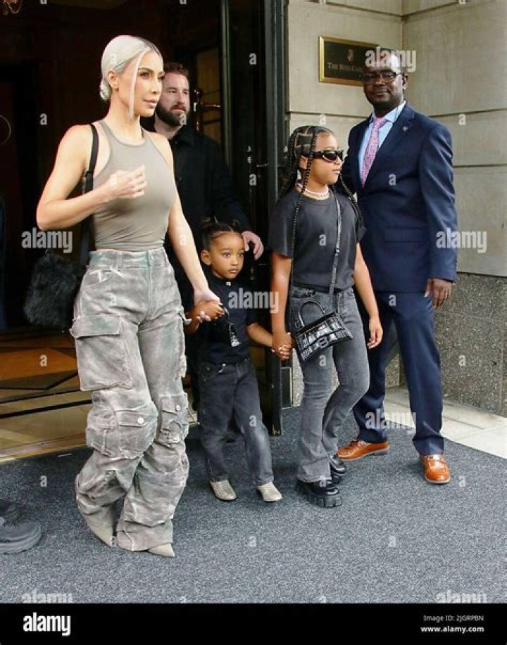 Kim Kardashian & Chicago West in Miami