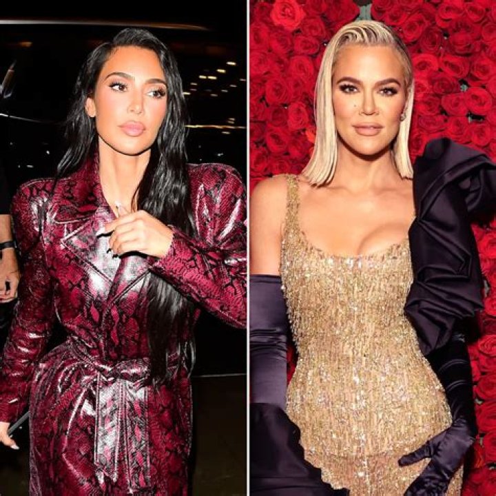 Kim Kardashian and Khloe Kardashian 