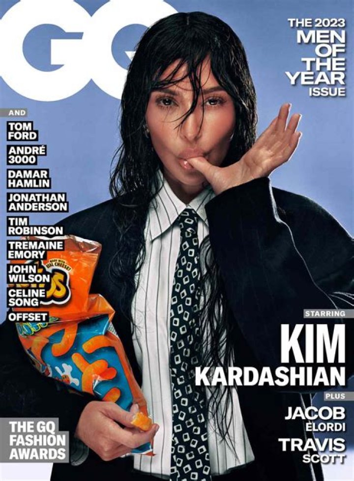Kim Kardashian at the GQ Men of the Year Awards