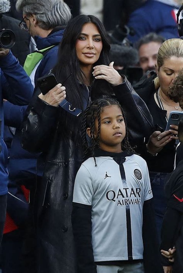 Kim Kardashian Cheers Saint On At Soccer Game: Photos – Hollywood Life