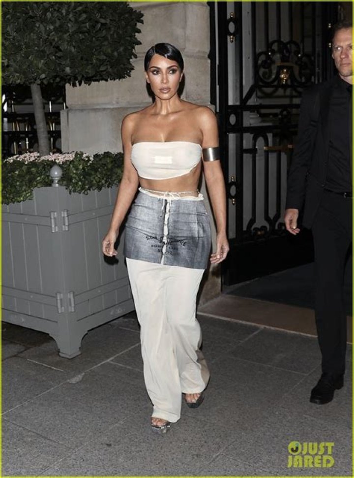 Kim Kardashian During Paris Fashion Week