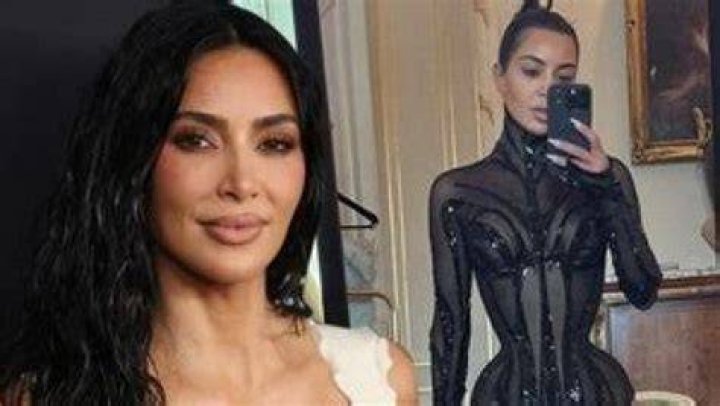 Kim Kardashian Flashes Bra & Underwear On Jay Leno