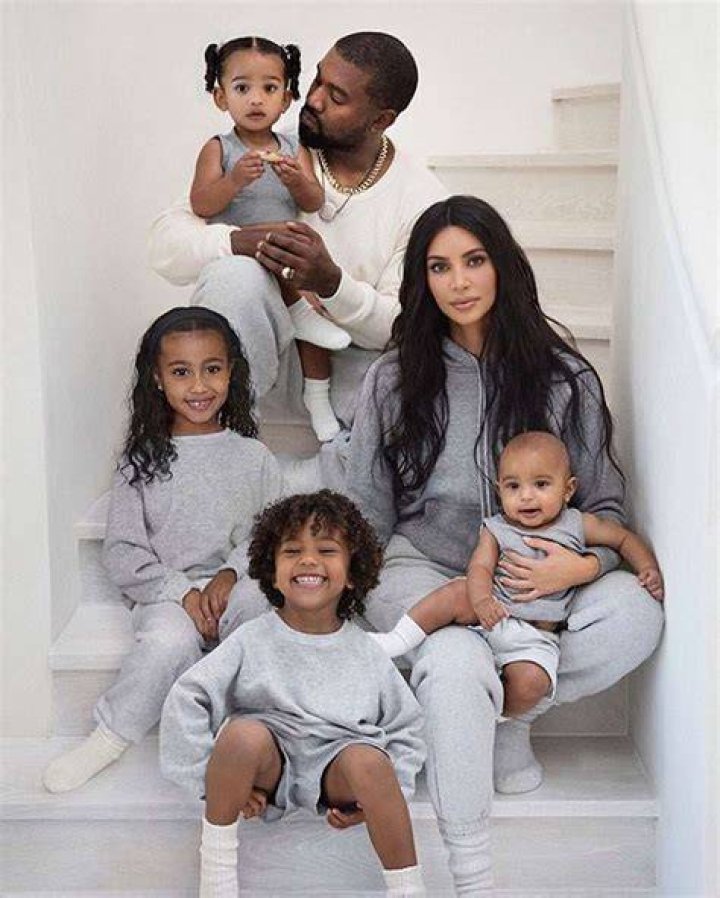 Kim Kardashian & Kanye West’s Kids Chicago & Psalm Look Like Their Twins In Milan