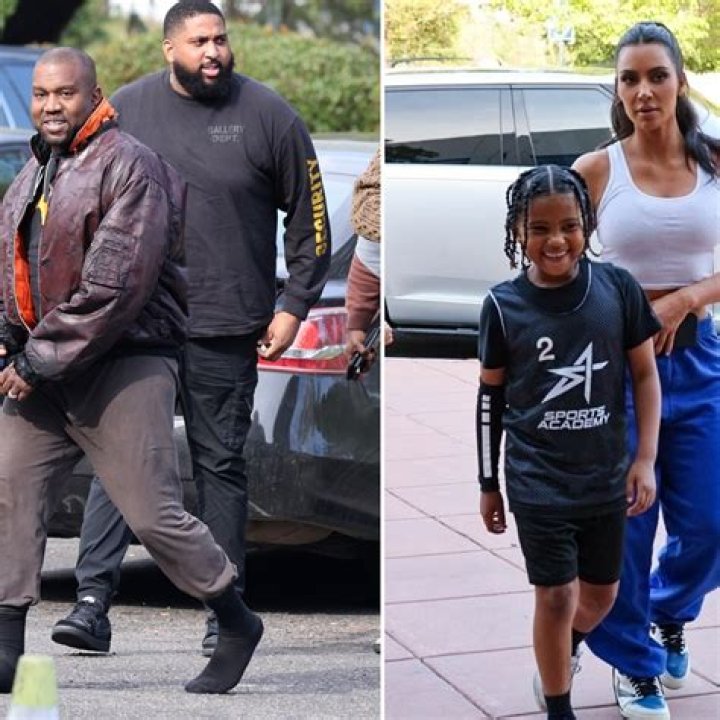 Kim Kardashian Kanye West Taking North West