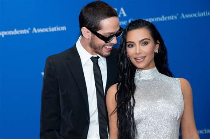 Kim Kardashian leaves with Pete Davidson after his Netflix special