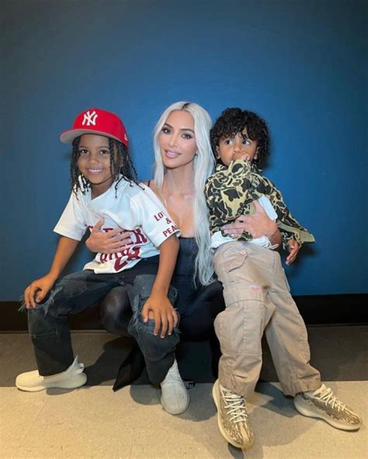 Kim Kardashian, Saint and Psalm West