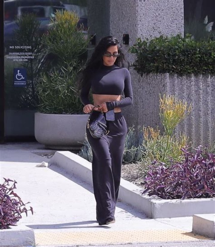 Kim Kardashian seen running errands in Los Angeles