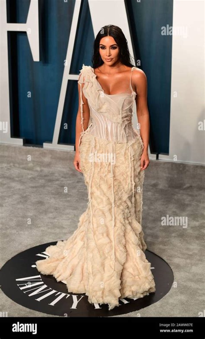 Kim Kardashian Vanity Fair Oscar Party, Arrivals, Los Angeles, USA - 27 Mar 2022 Wearing Balenciaga