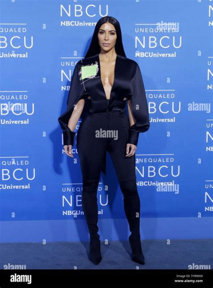 Kim Kardashian West NBC Universal Upfront, New York, America - 15 May 2014