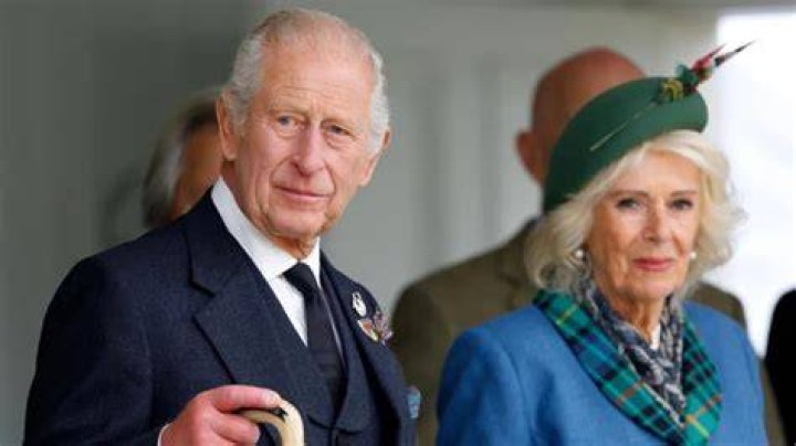 King Charles & Queen Camilla Arrive To Christmas Day Church Services