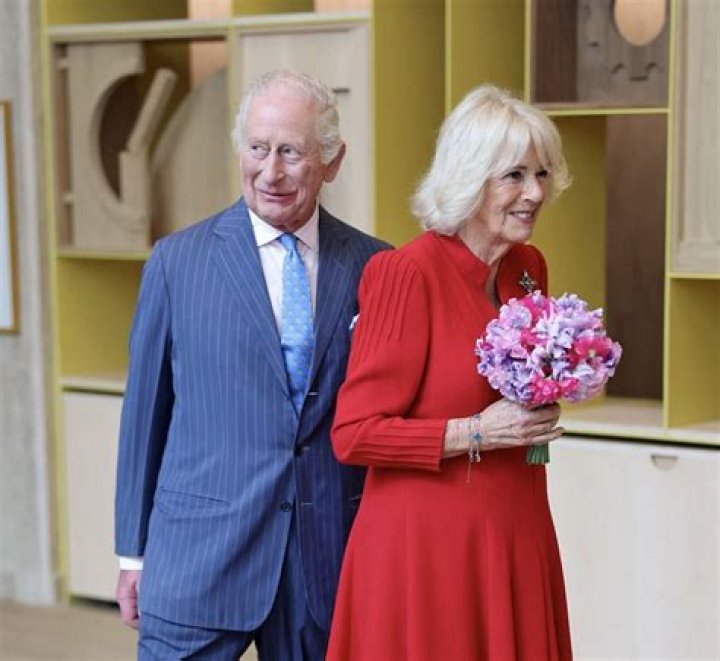 King Charles and camilla portrait