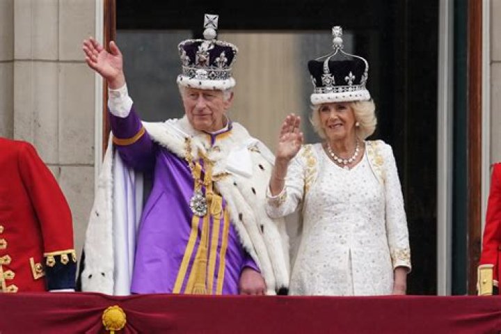 King Charles III with Queen Camilla