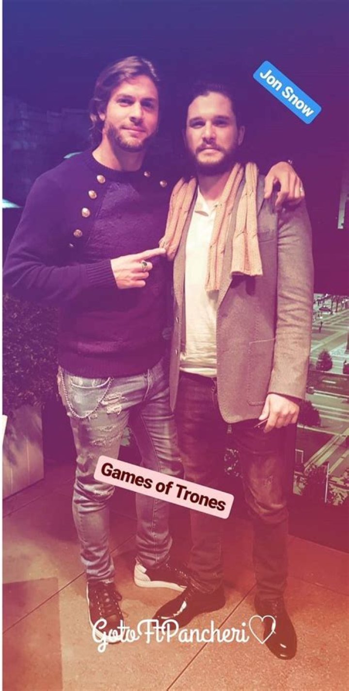 Kit Harington In Milan