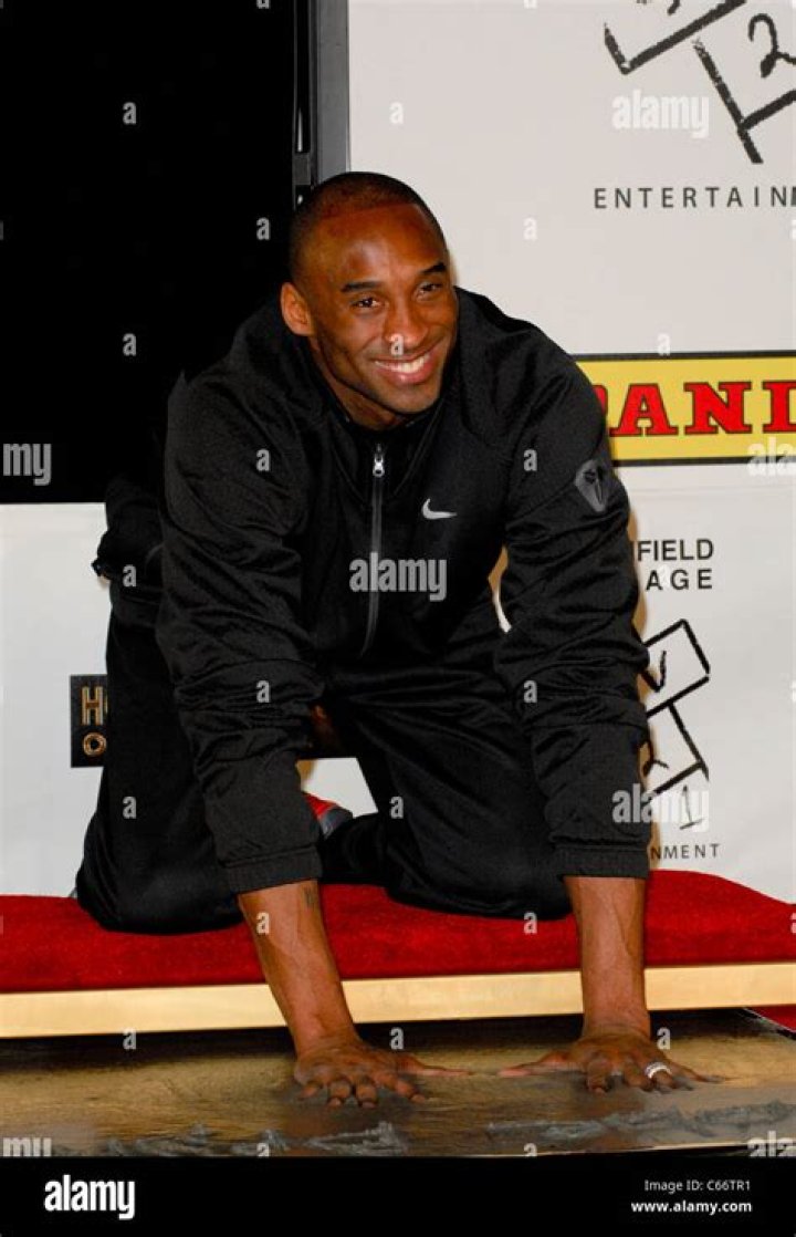 Kobe Bryant Handprint and Footprint Unveiling