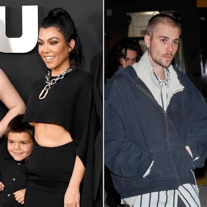 Kourtney & Reign at &lsquo;The Kardashians&rsquo; TV Show premiere,
