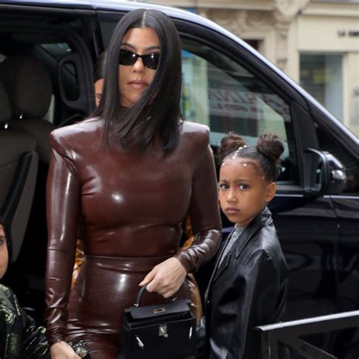 Kourtney Kardashian & North West