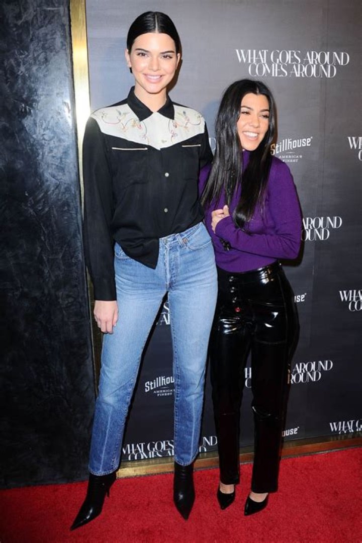 Kourtney Kardashian and Kendall Jenner
