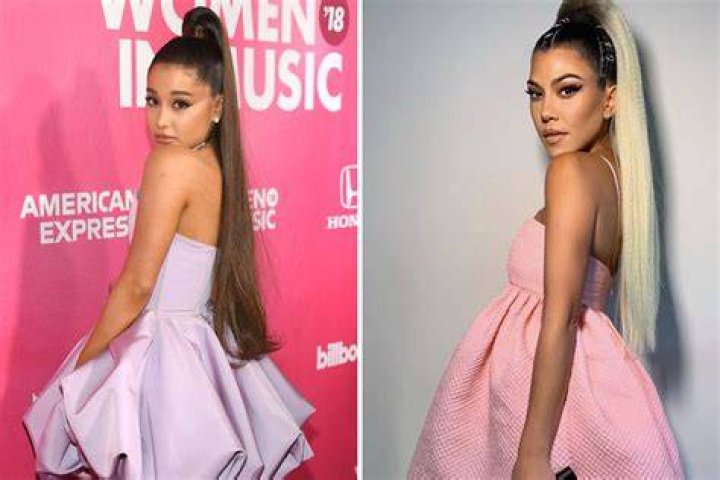 Kourtney Kardashian as Ariana Grande