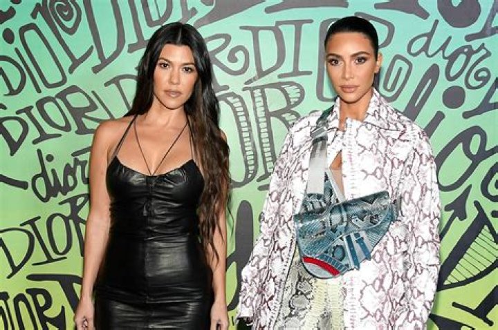 Kourtney Kardashian Dior Men's Show, Backstage, Pre-Fall 2020, Miami, USA - 03 Dec 2019 Wearing Tom Ford for Gucci, Vintage, Shoes By Manolo Blahnik