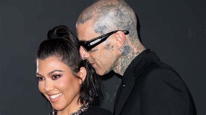 Kourtney Kardashian Goes Topless for Travis Barker&rsquo;s Birthday: Photos