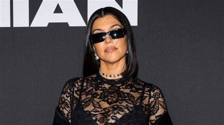 Kourtney Kardashian In Black