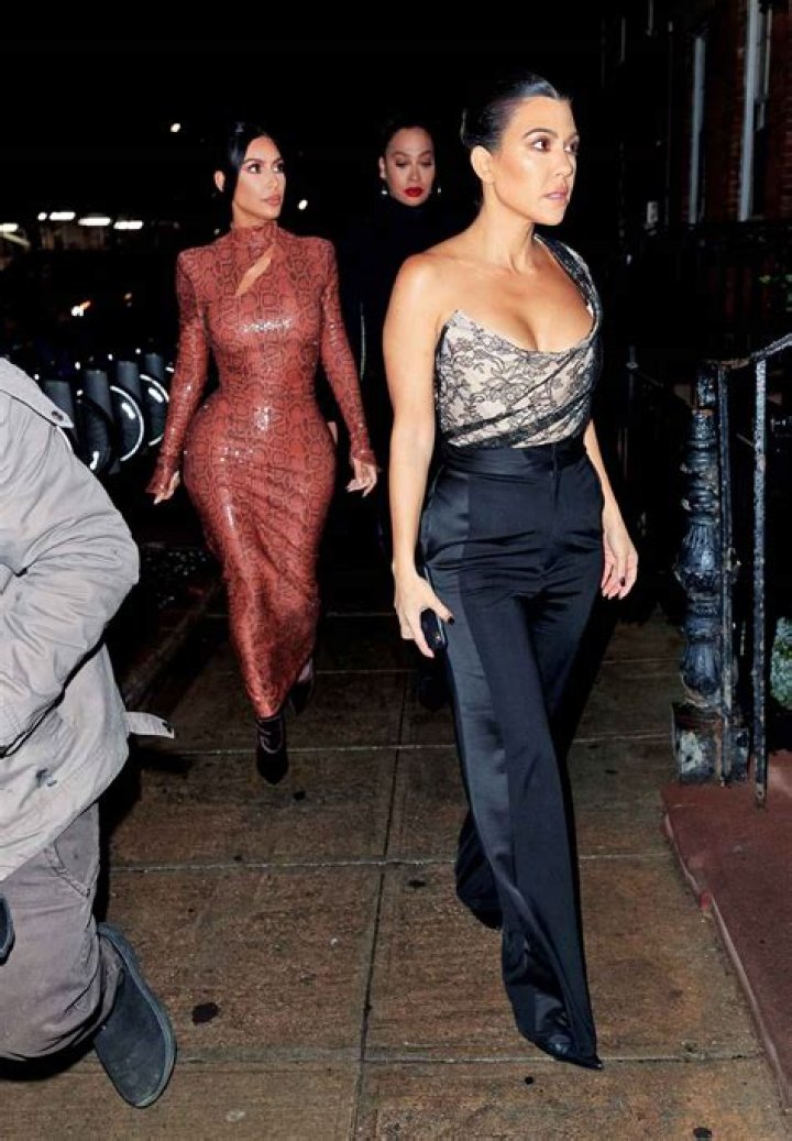 Kourtney Kardashian In NYC