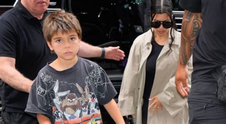 Kourtney Kardashian, Scott Disick, Mason Kourtney Kardashian and family out and about at The Commons Mall in Calabasas, California, America - 27 Nov 2010