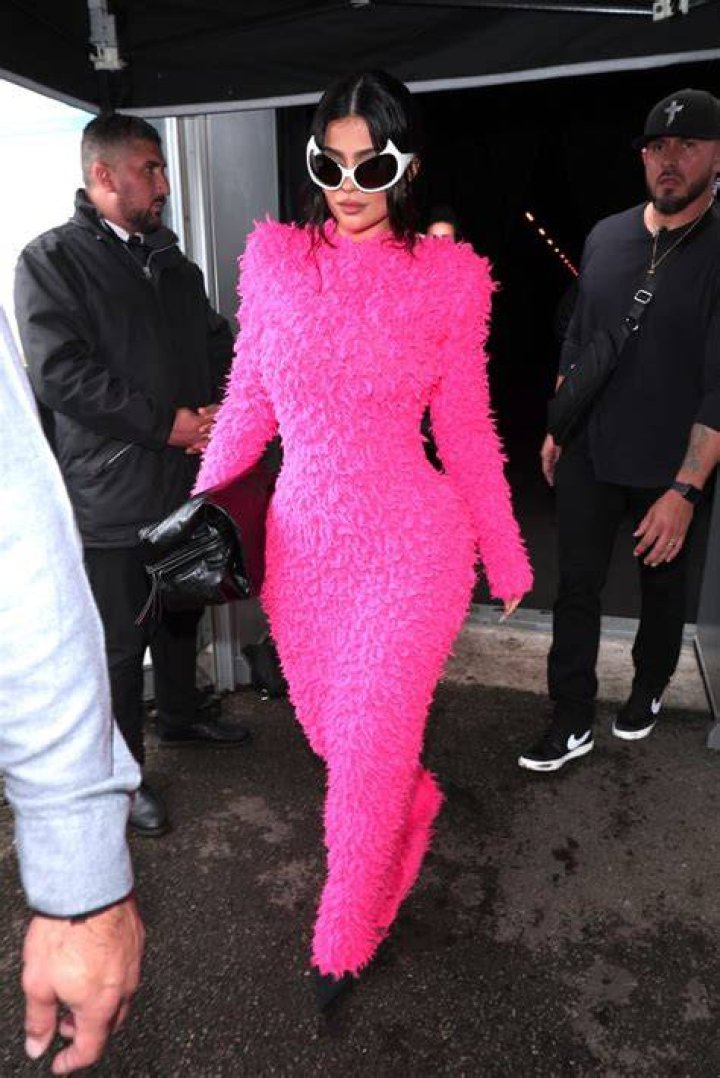 Kylie Jenner Pink Dress