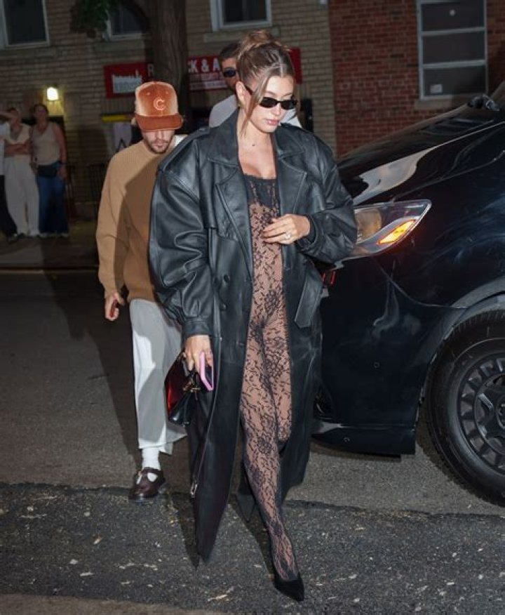 Kylie Jenner Rocks Wildly Sexy Sheer Jumpsuit For Justin Bieber’s Album Party