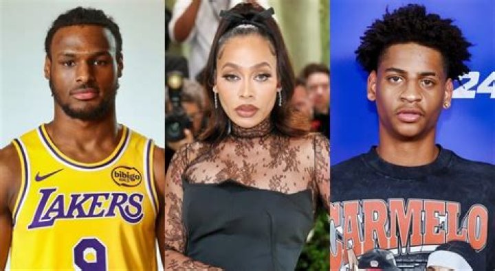 La La Anthony Kiyan Anthony
