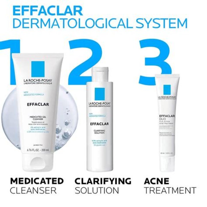 La Roche Posay Effaclar Medicated Acne Face Wash, $14.99, laroche-posay.us
