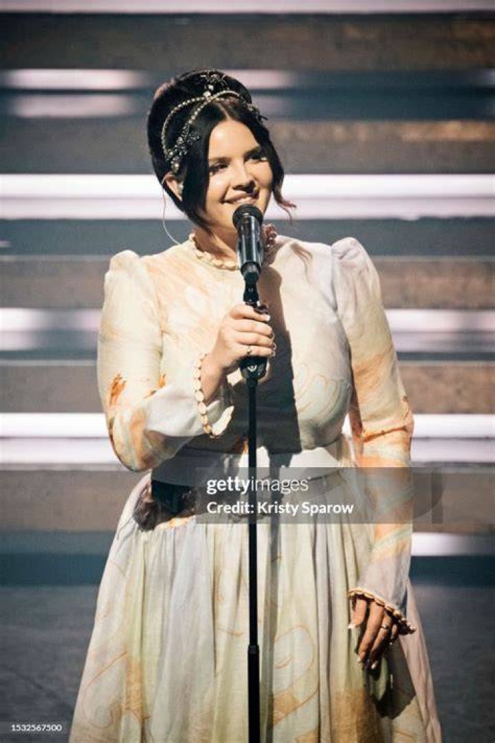 Lana Del Rey performs at 2016 Outside Lands Music Festival at Golden Gate Park, in San Francisco, Calif 2016 Outside Lands Music Festival - Day 3, San Francisco, USA