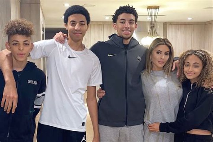Larsa Pippen, Preston Pippen, Justin Pippen, Sophia Pippen on May 14, 2022