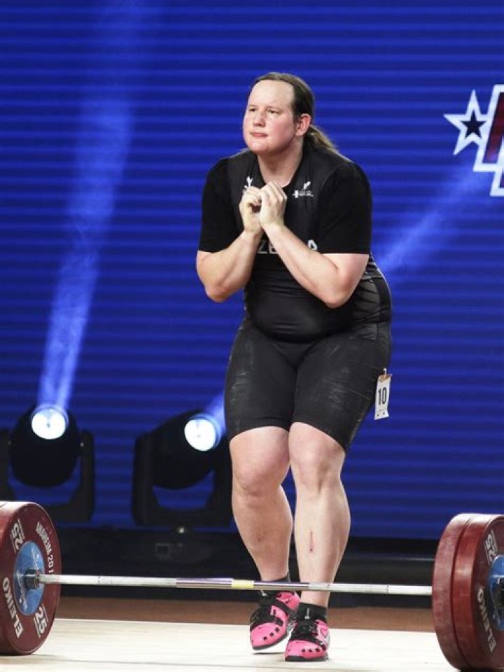 Laurel Hubbard at the Commonwealth Games (2018)