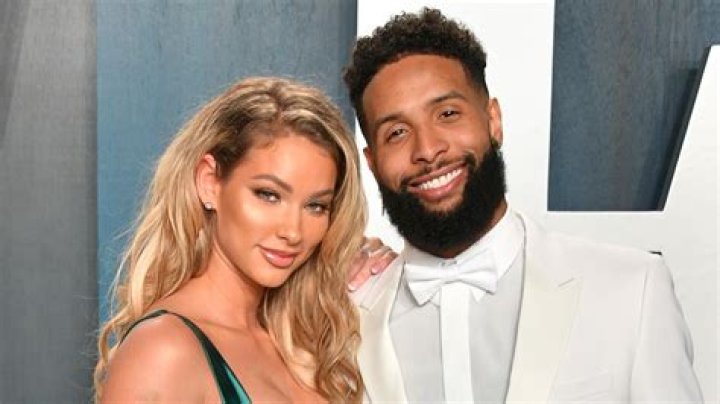 Lauren Wood and Odell Beckham Jr Odell Beckham Jr. and Lauren Wood at Los Angeles International Airport, USA - 14 Feb 2020
