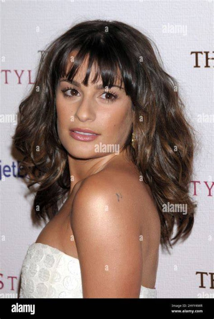 Lea Michele At The 2010 Golden Globes