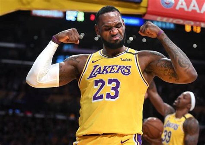 LeBron James for the Lakers