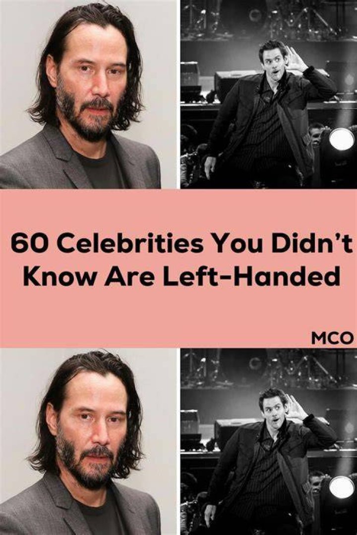 Left Handers Day Celebrities