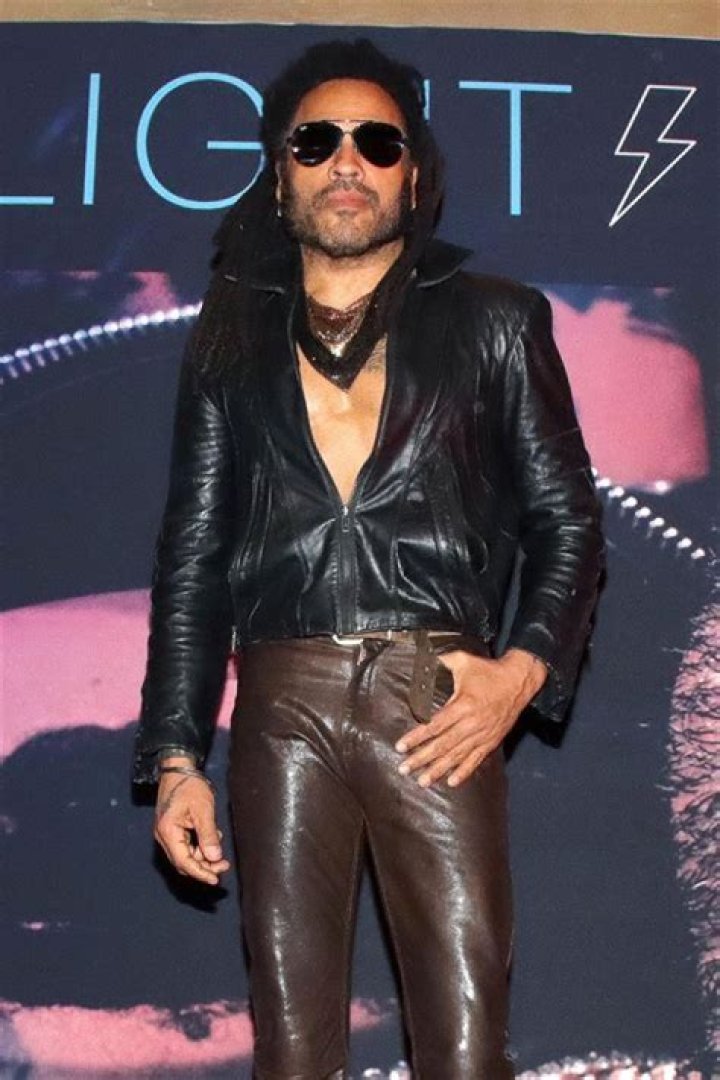 Lenny Kravitz Does Intense Workout in Leather Pants: Watch