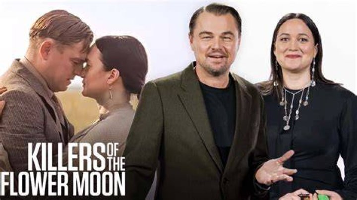 Leonardo DiCaprio and Lily Gladstone