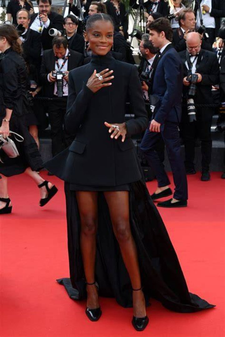 Letitia Wright At The Cannes Film Festival