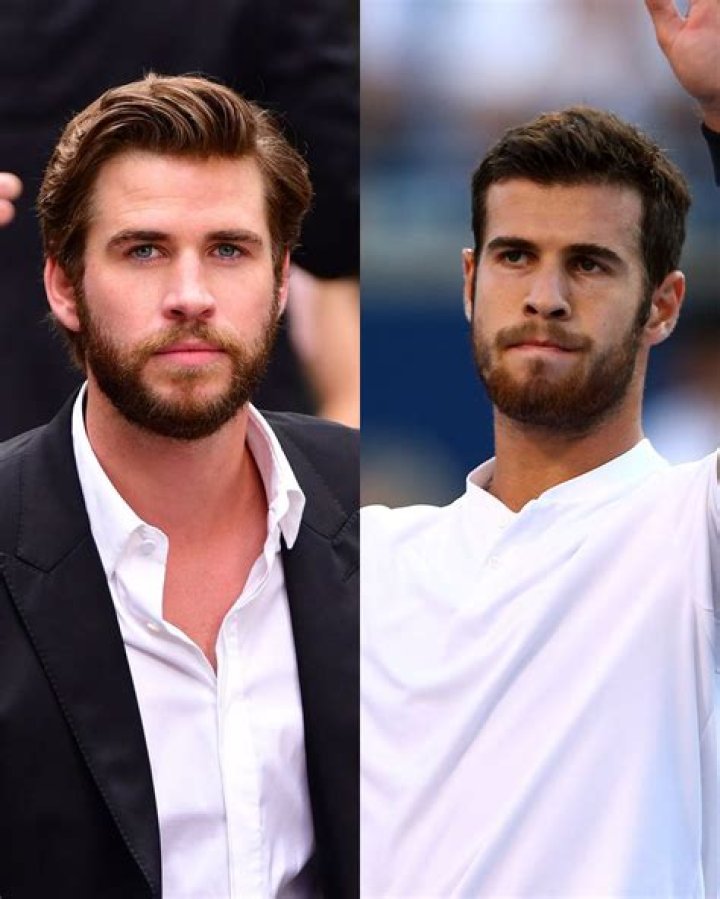 Liam Hemsworth, Karen Khachanov