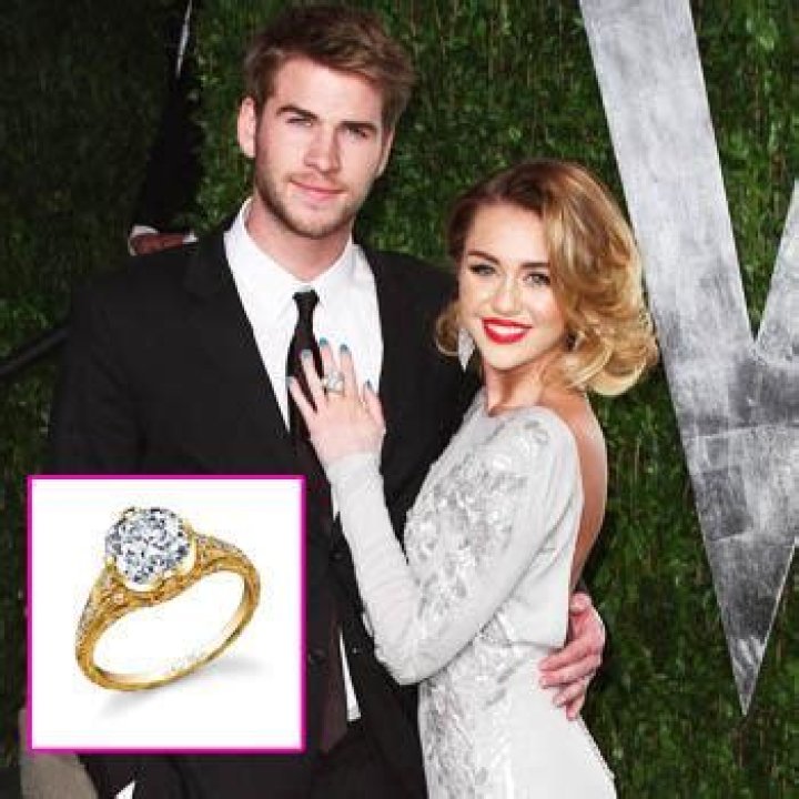 Liam Hemsworth Miley Cyrus Engagement Ring